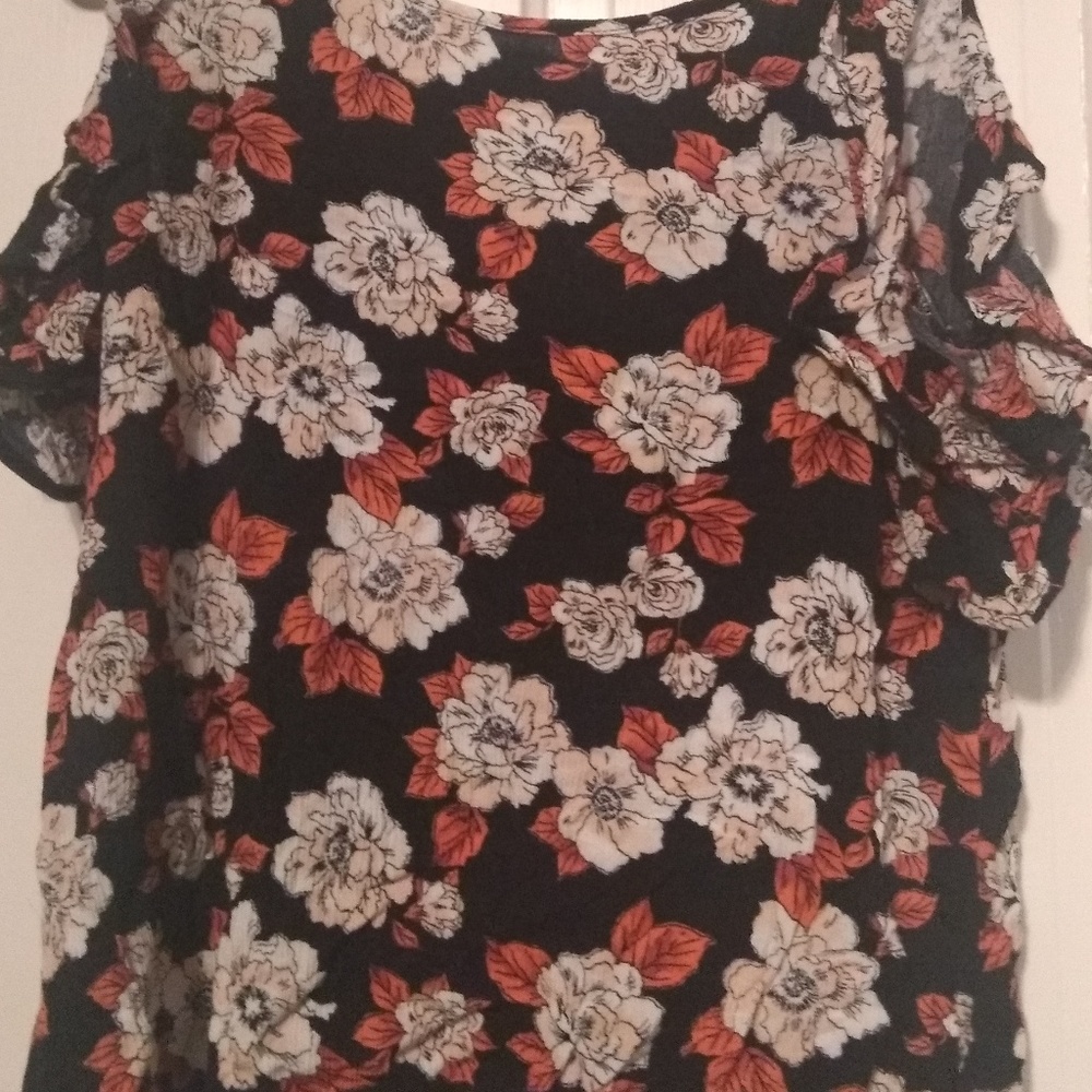 Flower Print Blouse